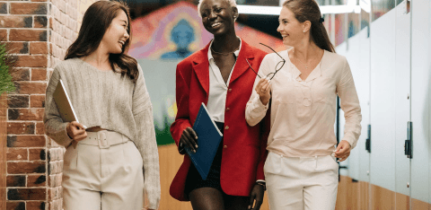 woman posing for picture